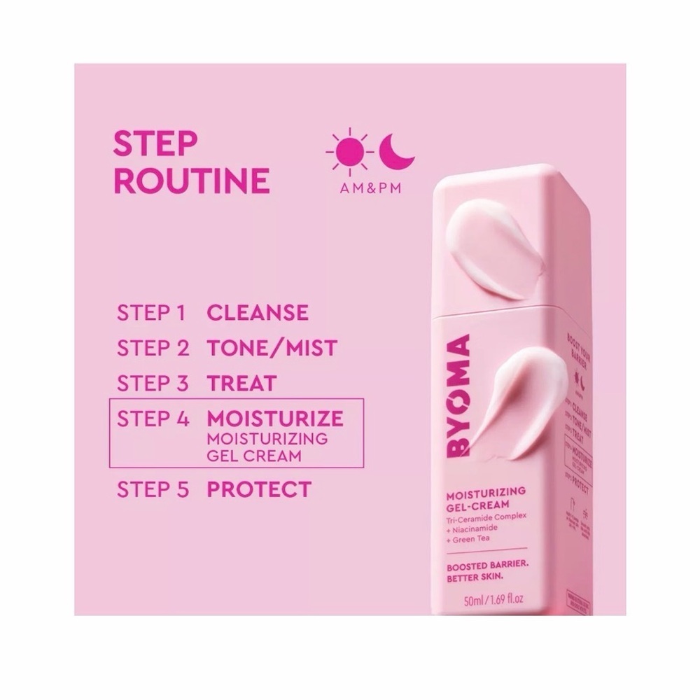 Byoma Moisturizing Gel-Cream- Travel Size - Picture 5 of 5